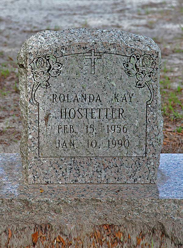 Rolanda Kay Hostetter Gravestone Photo
