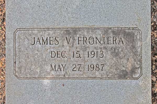 James V. Frontera Gravestone Photo