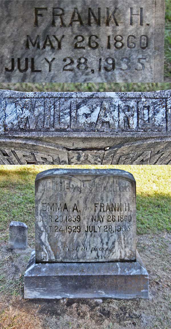 Frank H. Willard Gravestone Photo