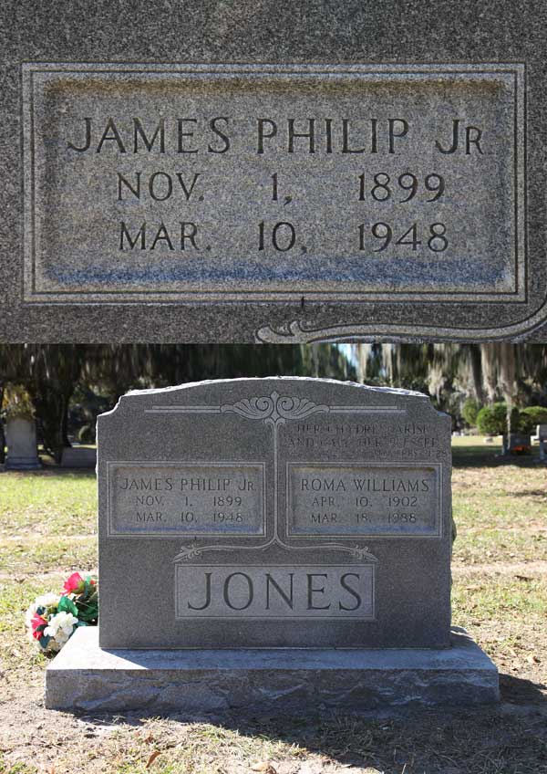James Phillip Jones Gravestone Photo