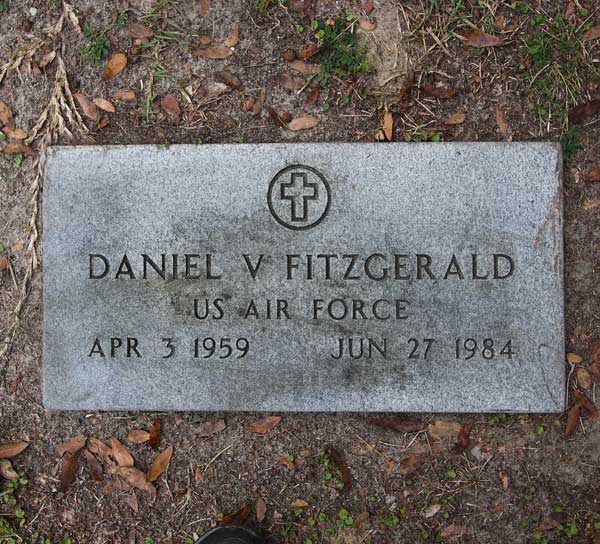 Daniel V. Fitzgerald Gravestone Photo