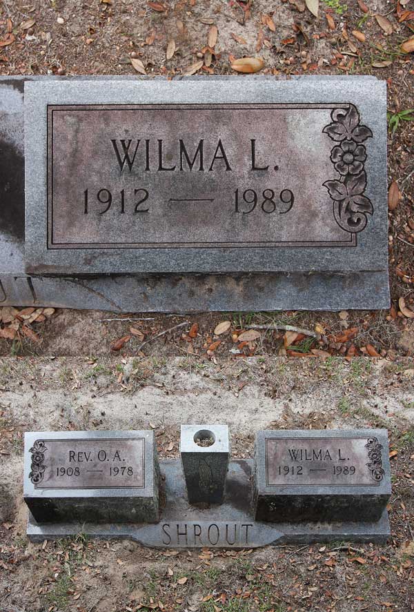 Wilma L. Shrout Gravestone Photo