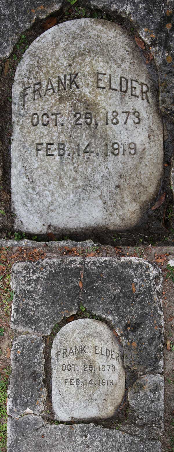 Frank Elder Gravestone Photo