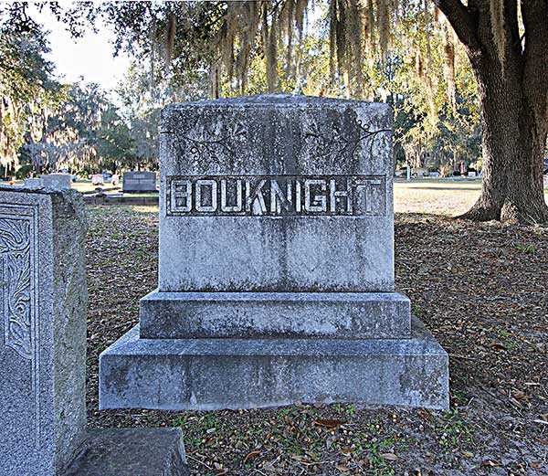  Bouknight Family Monument Gravestone Photo