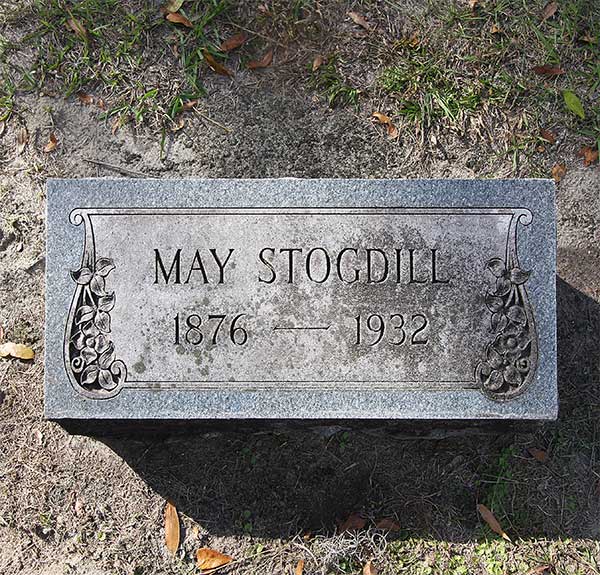 May Stogdill Gravestone Photo