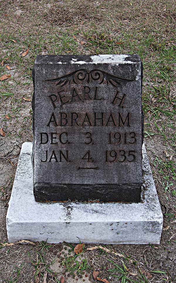 Pearl H. Abraham Gravestone Photo