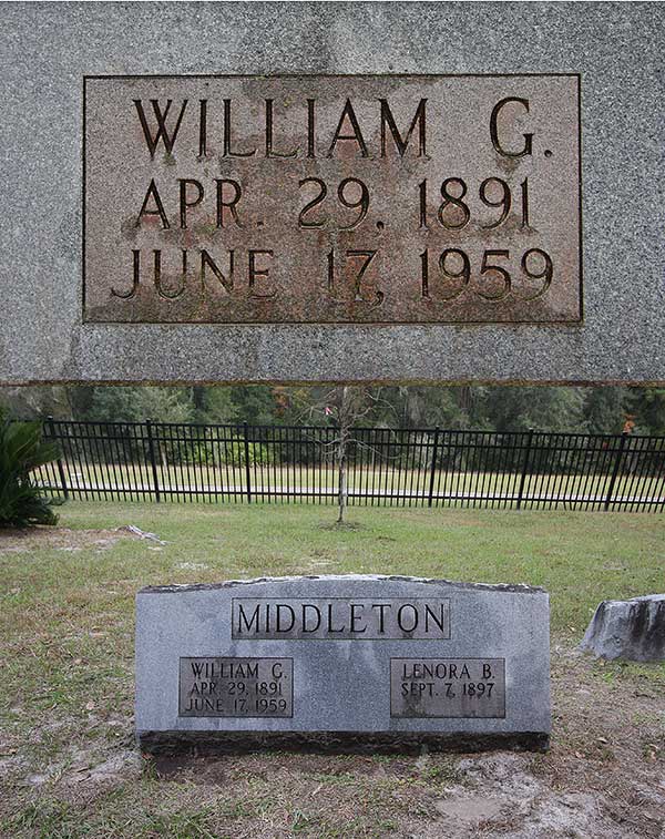 William G. Middleton Gravestone Photo
