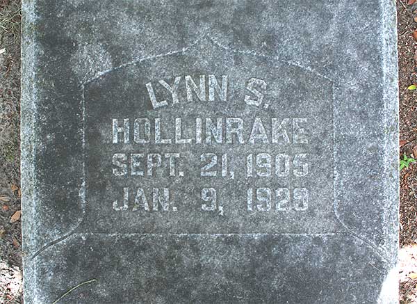 Lynn S. Hollinrake Gravestone Photo
