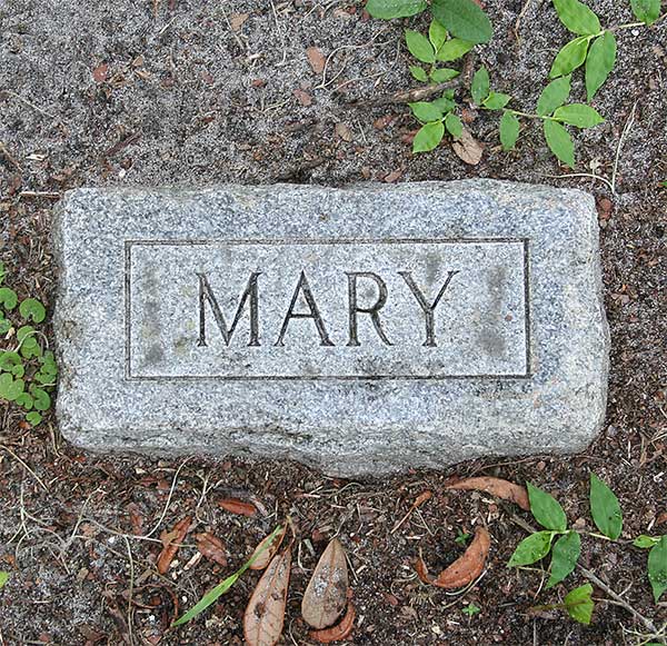 Mary Dyal Gravestone Photo