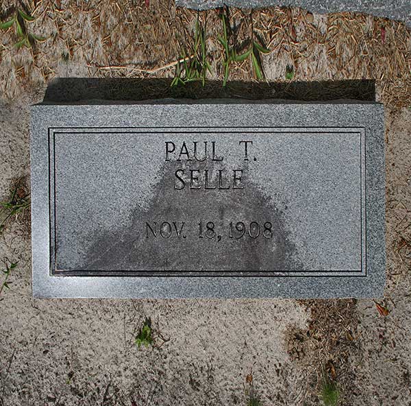 Paul T. Selle Gravestone Photo