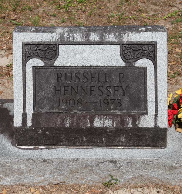Russell P. Hennessey Gravestone Photo