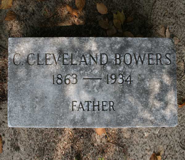 C. Cleveland Bowers Gravestone Photo