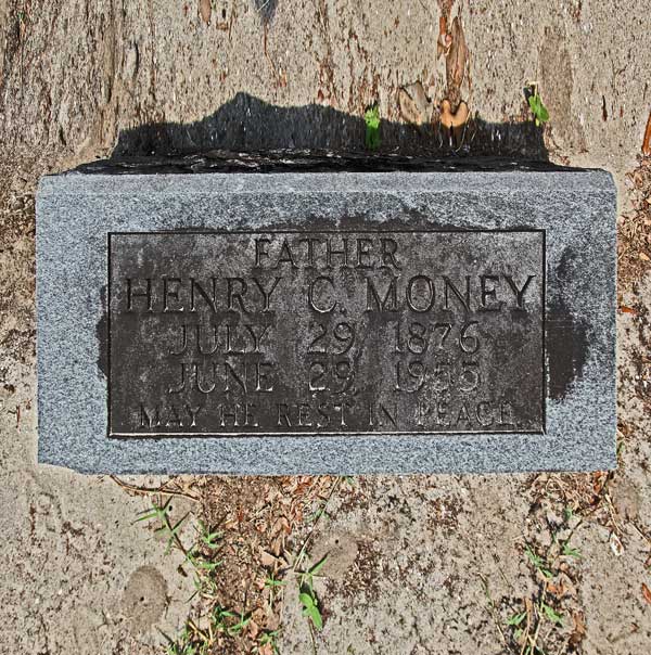 Henry C. Money Gravestone Photo