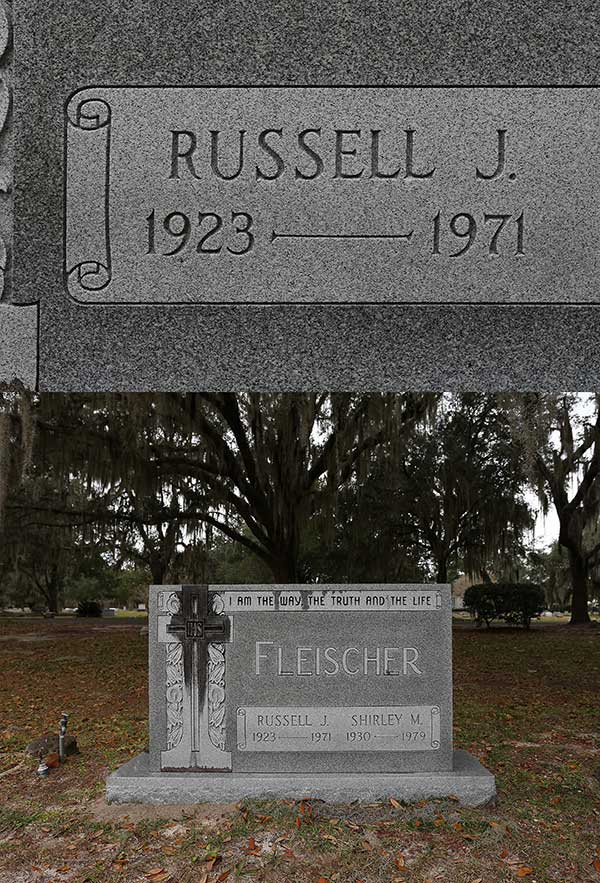 Russell J. Fleischer Gravestone Photo