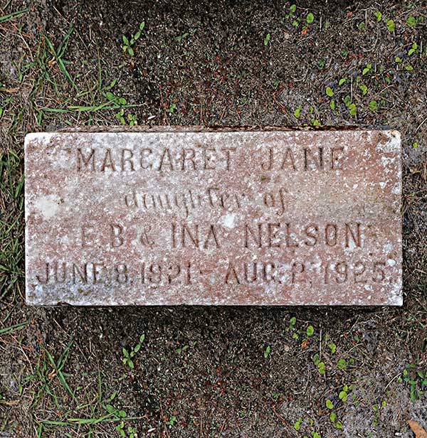Margaret Jane Nelson Gravestone Photo