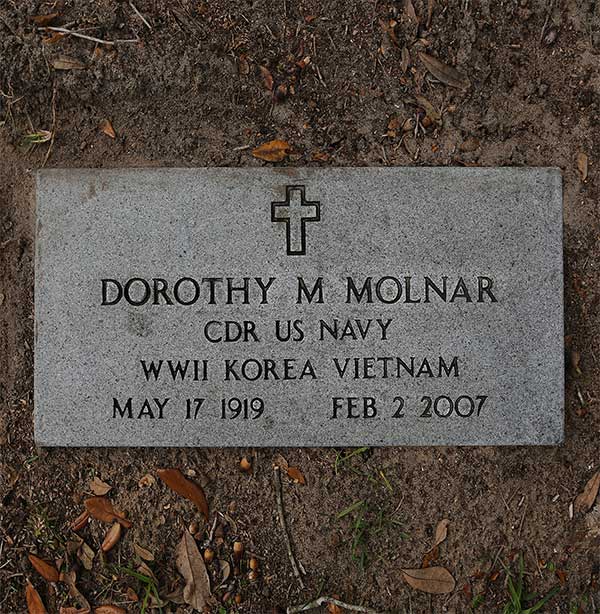 Dorothy M. Molnar Gravestone Photo