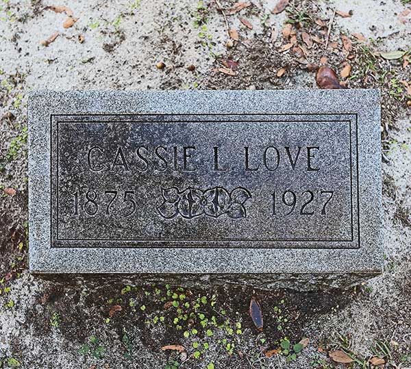 Cassie L. Love Gravestone Photo