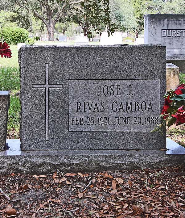 Jose J. Rivas Gamboa Gravestone Photo