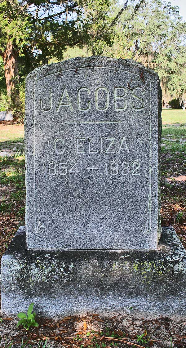 C. Eliza Jacobs Gravestone Photo