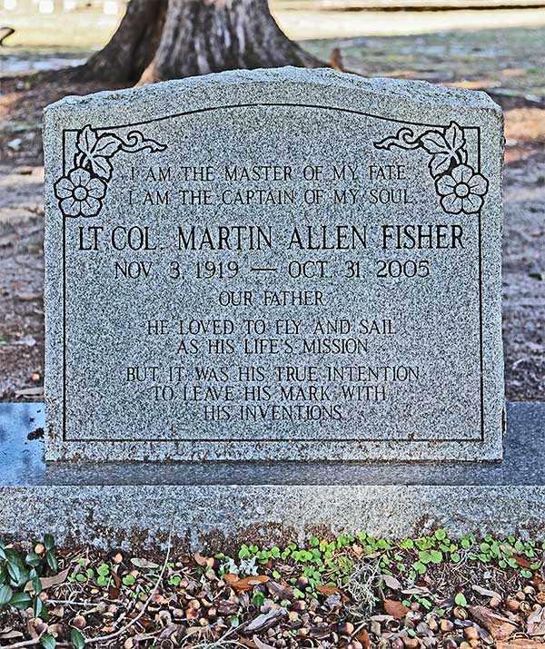 Martin Allen Fisher Gravestone Photo