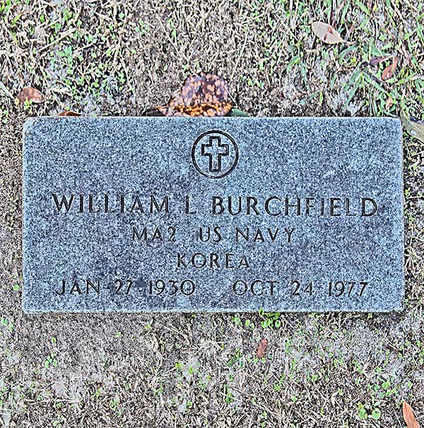 William L. Burchfield Gravestone Photo