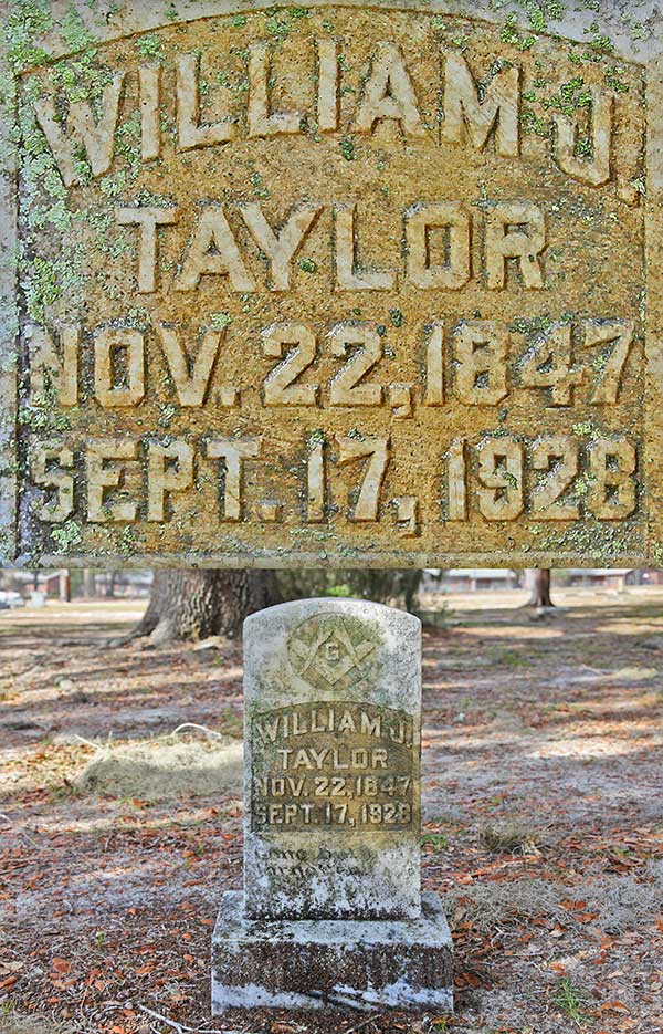 William J. Taylor Gravestone Photo