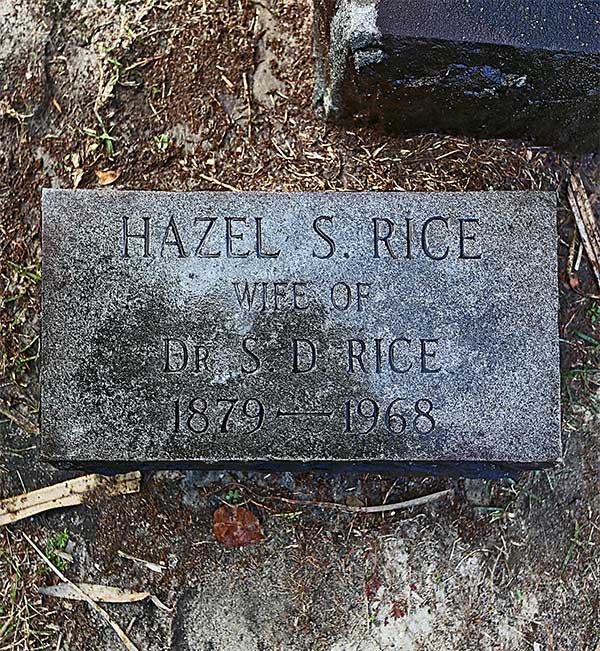 Hazel S. Rice Gravestone Photo
