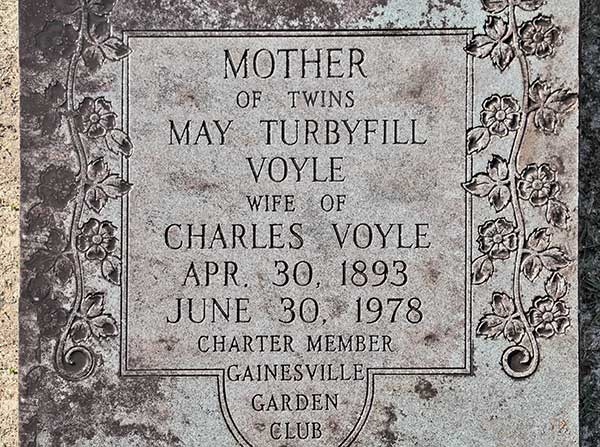 May Turbyfill Voyle Gravestone Photo