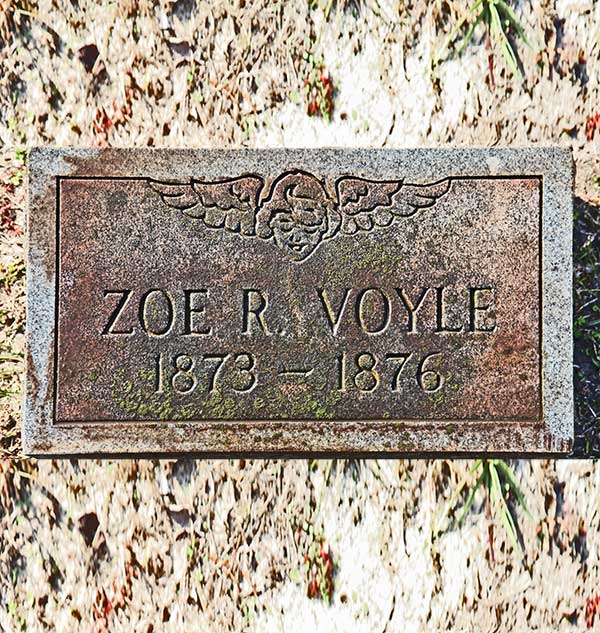 Zoe R. Voyle Gravestone Photo