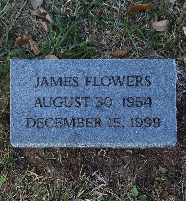 James Flowers Gravestone Photo