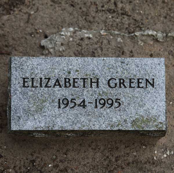 Elizabeth Green Gravestone Photo