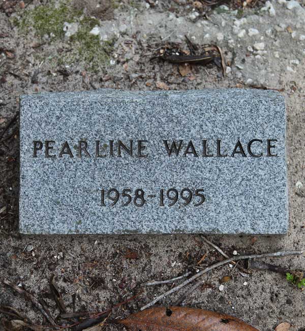 Pearline Wallace Gravestone Photo