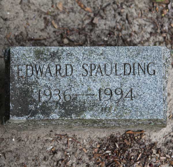 Edward Spaulding Gravestone Photo