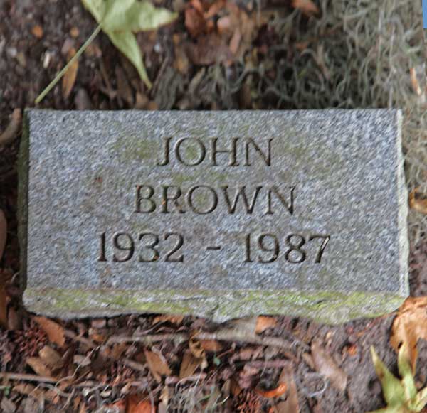 John Brown Gravestone Photo