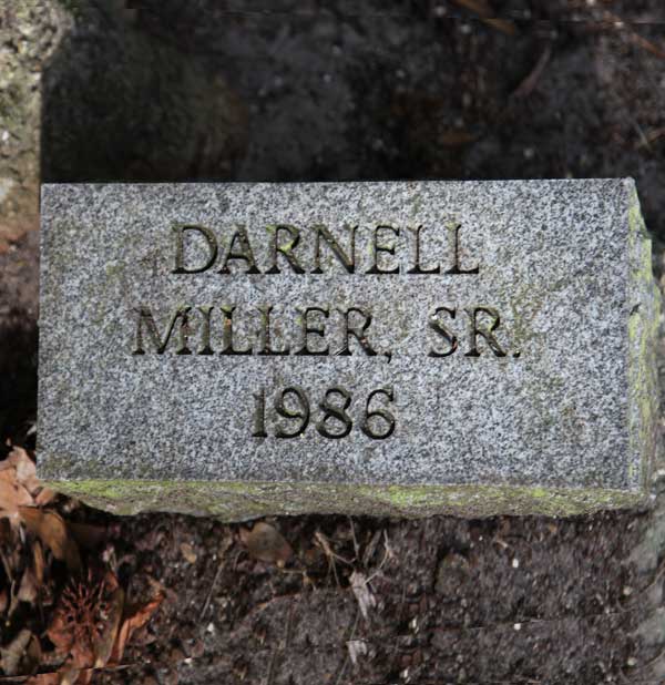 Darnell Miller Gravestone Photo