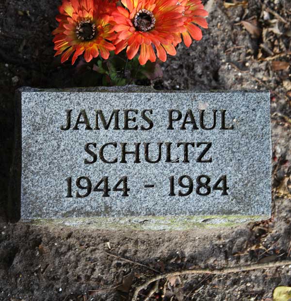 James Paul Schultz Gravestone Photo