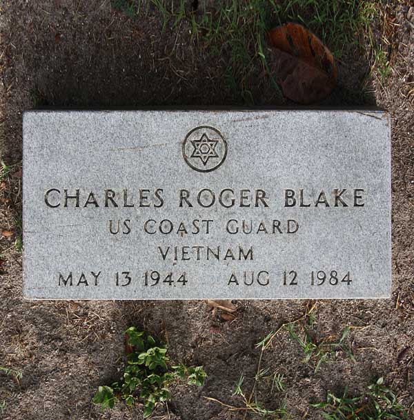 Charles Roger Blake Gravestone Photo