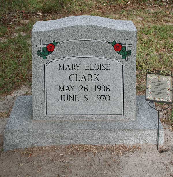 Mary Eloise Clark Gravestone Photo