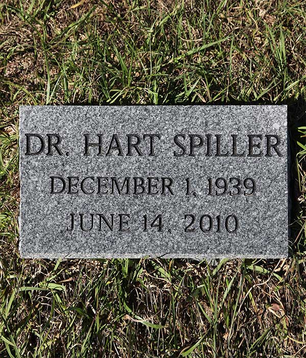 Dr. Hart Spiller Gravestone Photo