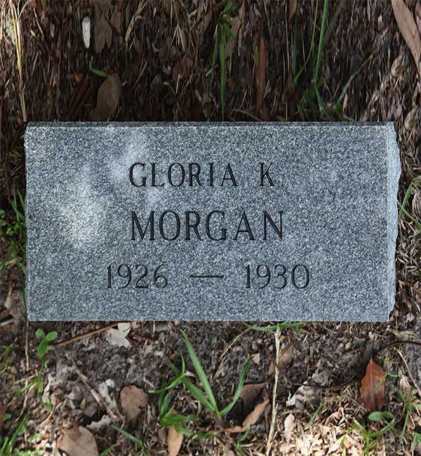 Gloria K. Morgan Gravestone Photo