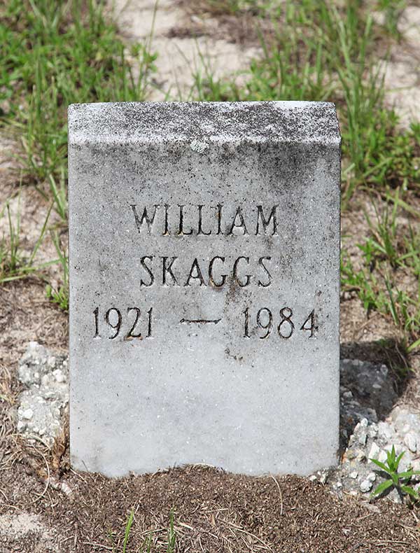 William Skaggs Gravestone Photo
