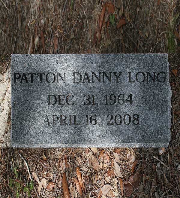 Patton Danny Long Gravestone Photo