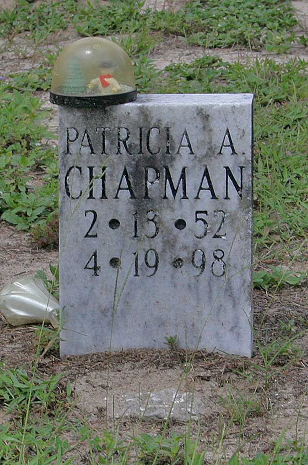 Patricia A. Chapman Gravestone Photo