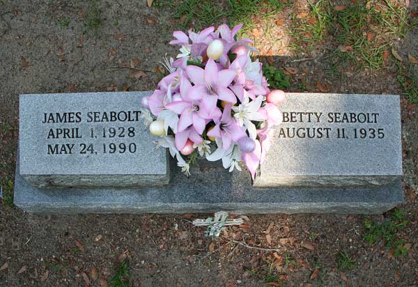 James & Betty Seabolt Gravestone Photo