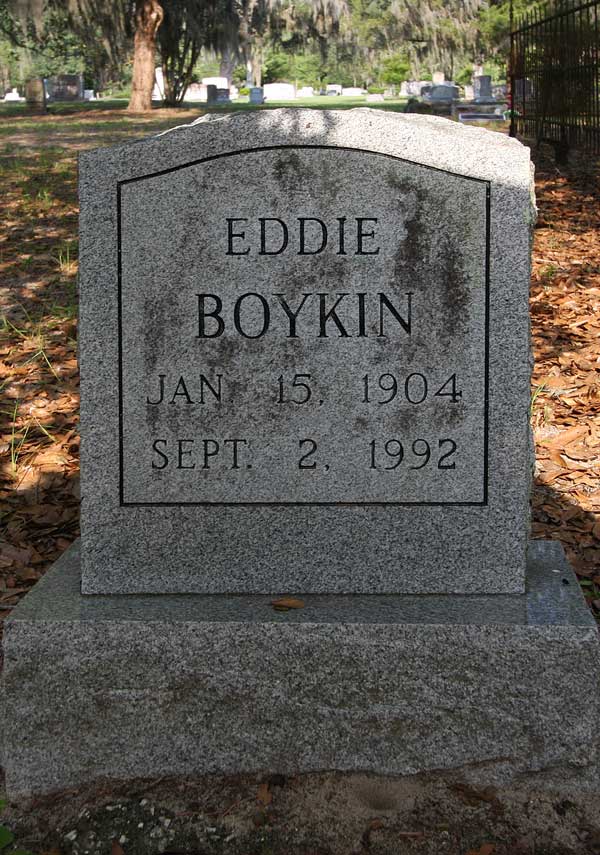 Eddie Boykin Gravestone Photo