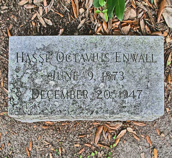 Hasse Octavius Enwall Gravestone Photo