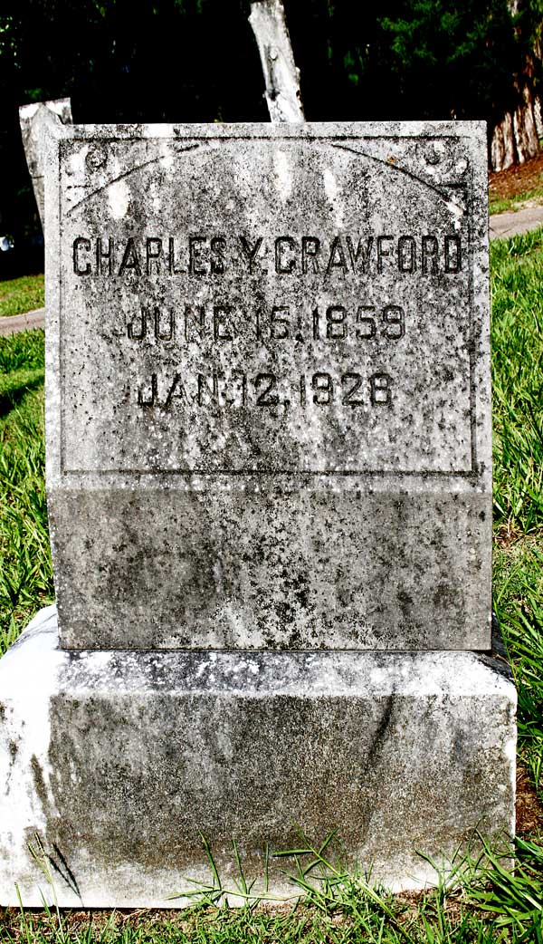 Charles Y. Crawford Gravestone Photo