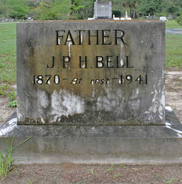 J.P.H. Bell Gravestone Photo