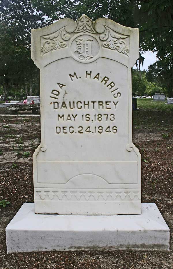 Ida M. Harris Daughtrey Gravestone Photo
