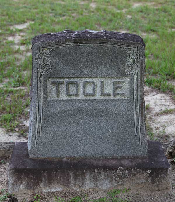  Toole marker Gravestone Photo
